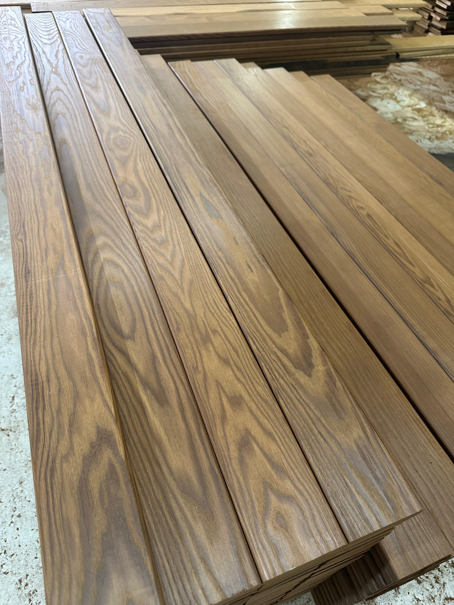 Террасная доска термоясень