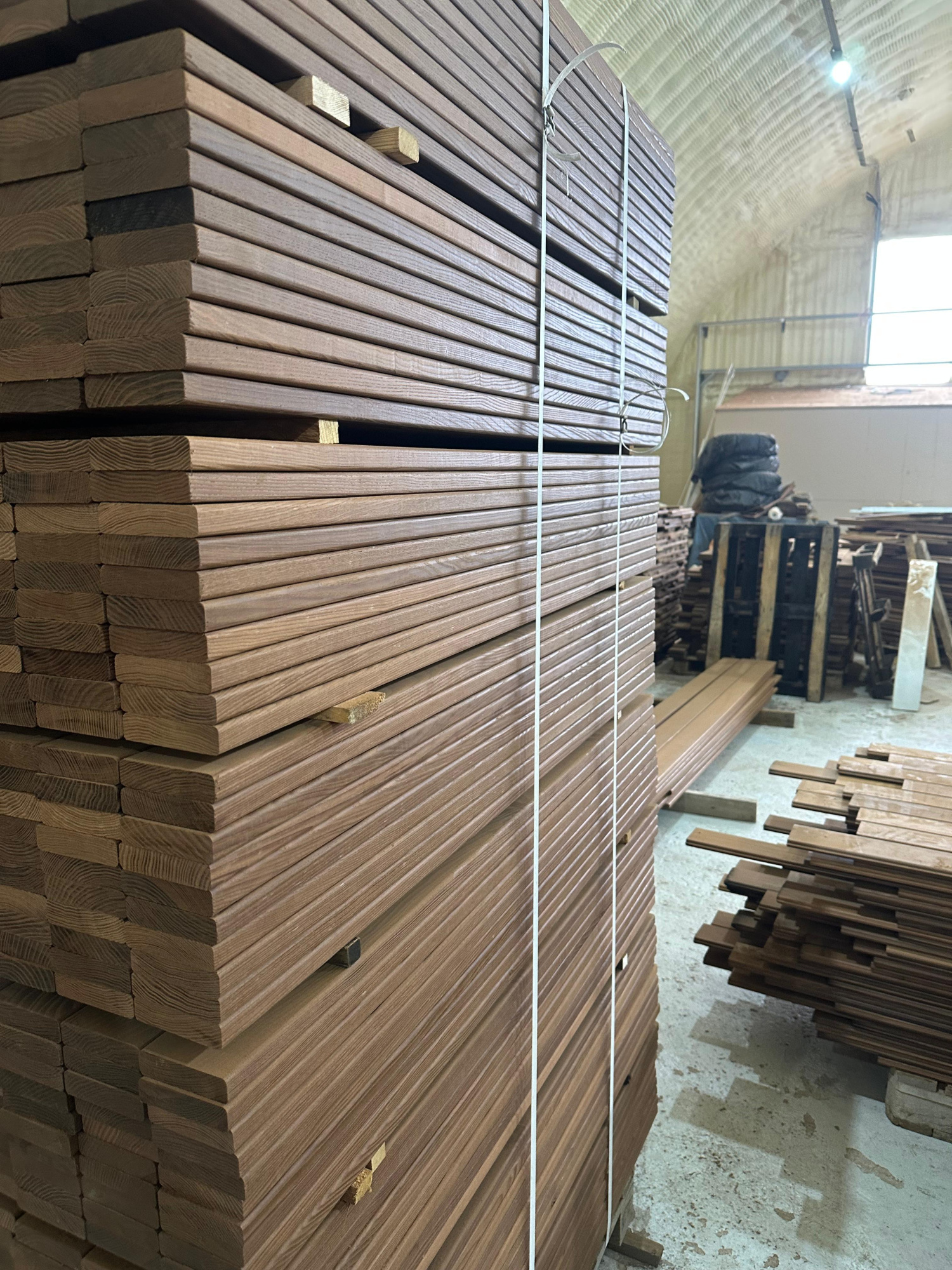 Террасная доска термоясень