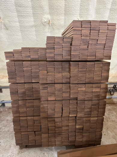 Террасная доска термоясень